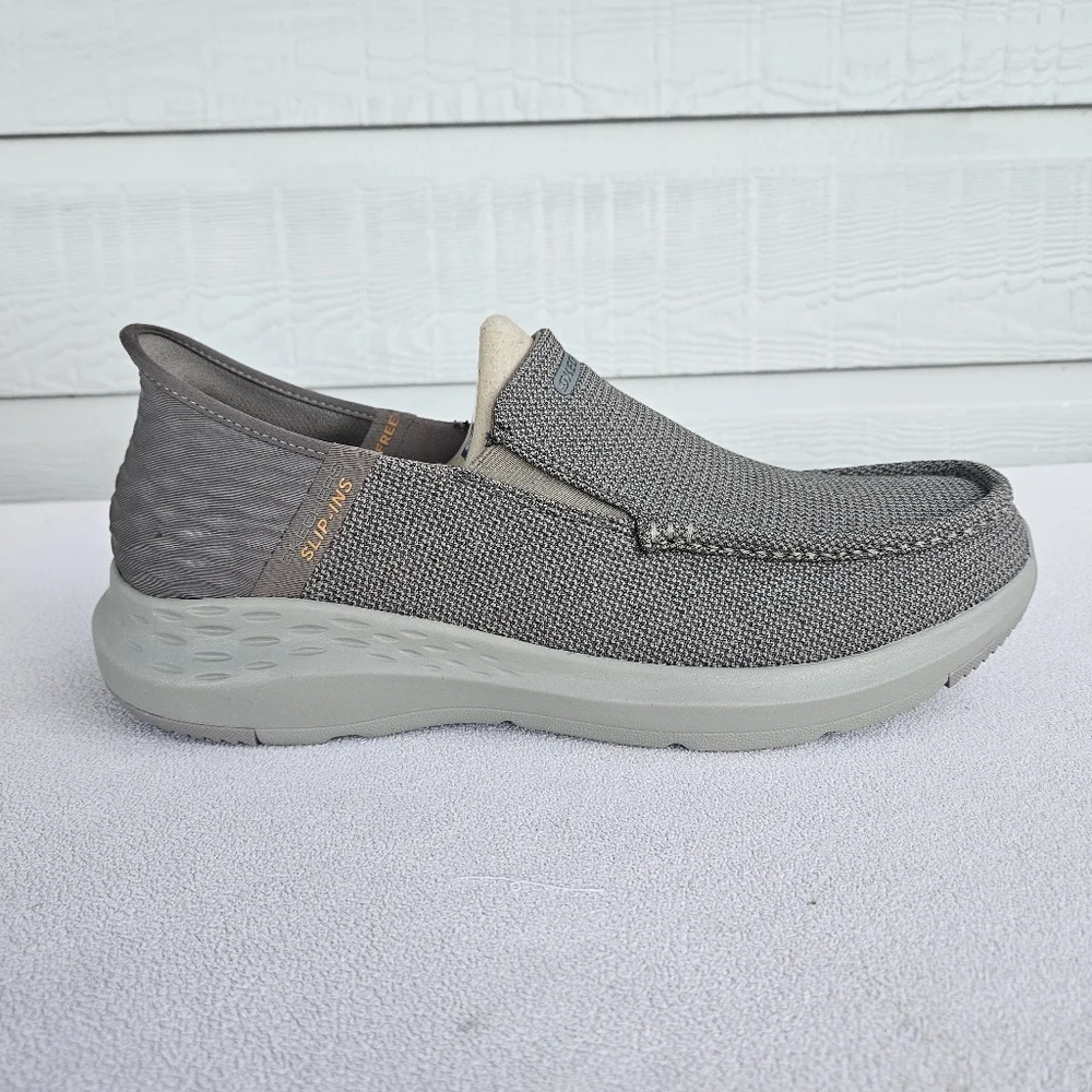 Skechers Slip-ins Parson Ralven Brown Loafer Men SZ 13 Slip-On Memory Foam